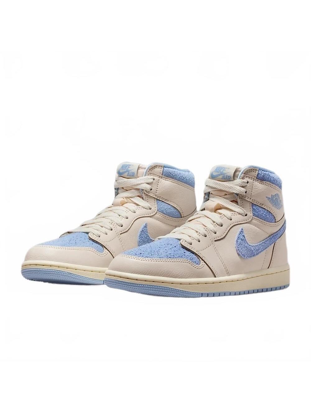 Jordan 1 Retro High OG Pale Ivory Psychic Blue Women's Size 12